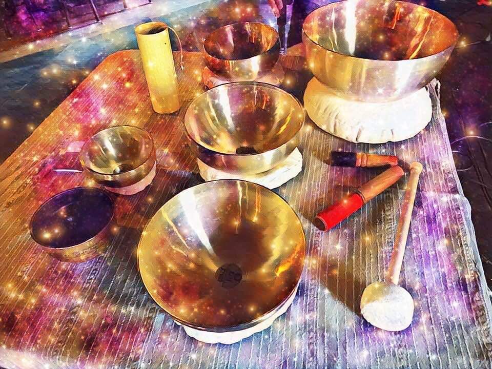 Singing bowl meditation event image